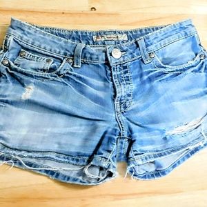 BKE Jean shorts 27 light wash